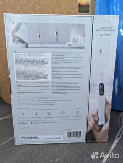 Электрическая зубная щетка Oclean X Pro Elite