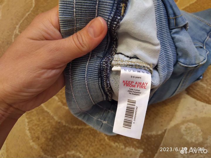 Джинсовые шорты для мальчика