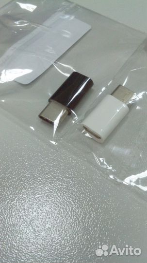 Переходник Micro USB to USB 3.1 Type-C Черный