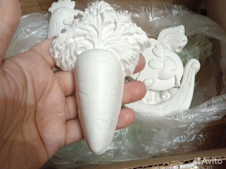 Гипсовые фигурки для раскрашивания брак