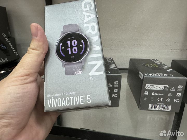 Garmn vivoactive 5 Slate Orchid Cream Gold Navy