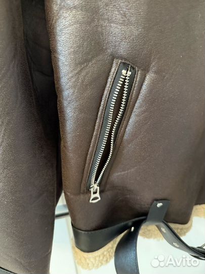 Дубленка искусственная женская