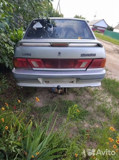 Бампер задний ваз 2115