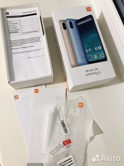 Коробка от Xiaomi Mi A2 Lite
