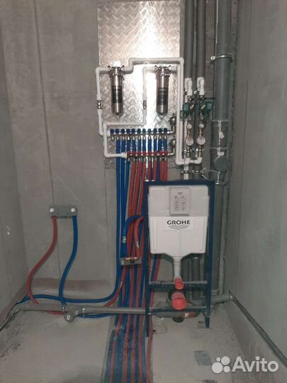 Услуги сантехника Разводка труб Работаю сам