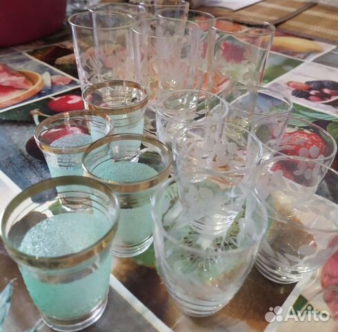 Бокалы фужеры рюмки СССР