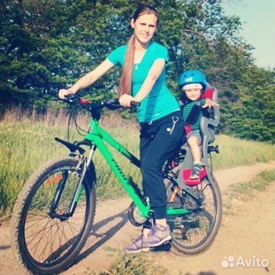 Детское велокресло на багажник b-one