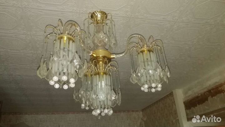 Люстра бу СССР