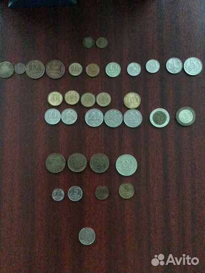 Монеты погодки 70-80-90-е и 2001 года