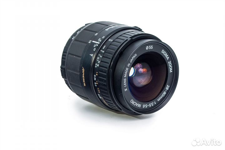 Sigma zoom 28-80mm f3.5-5.6 Macro для Nikon