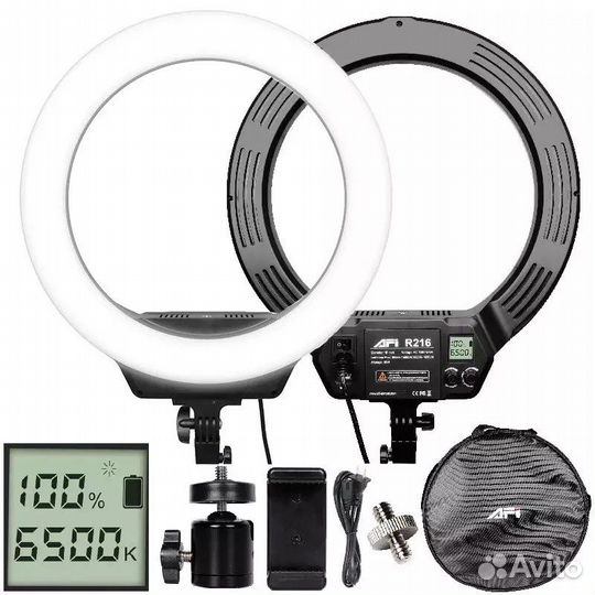 Кольцевая лампа 16 дюймов