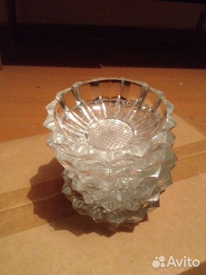 Розетка хрусталь 6 шт