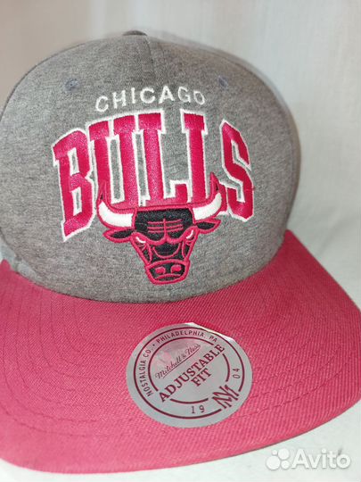 Кепка Mitchell Ness Chicago Bulls Snapback Cap