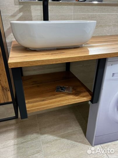 Стойка на стиральную машину и под раковину Лофт