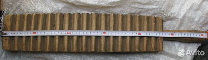 Рубель резной