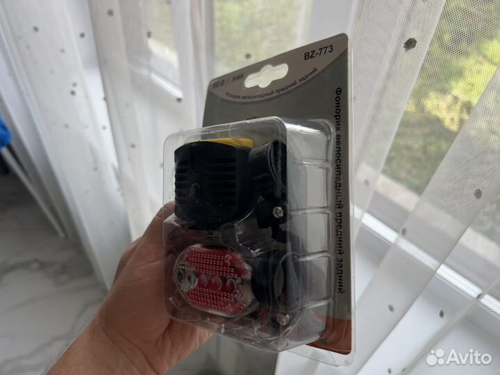 Фонарь на велосипед передний задний