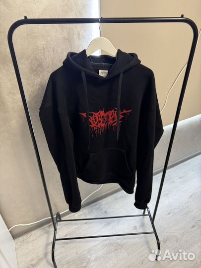 Vetements metal tour 2018 hoodie оригинал