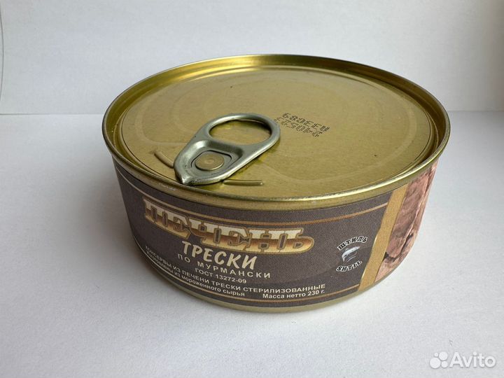 Печень трески по мурмански