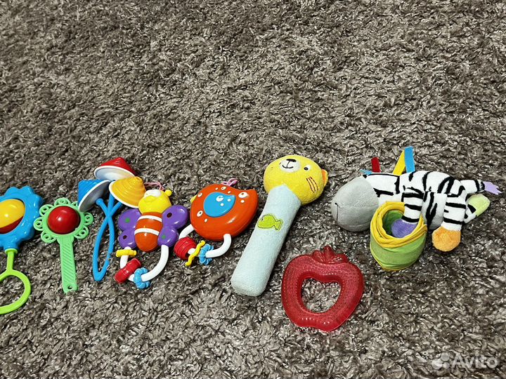 Погремушка на коляску, кроватку, прорезыватель