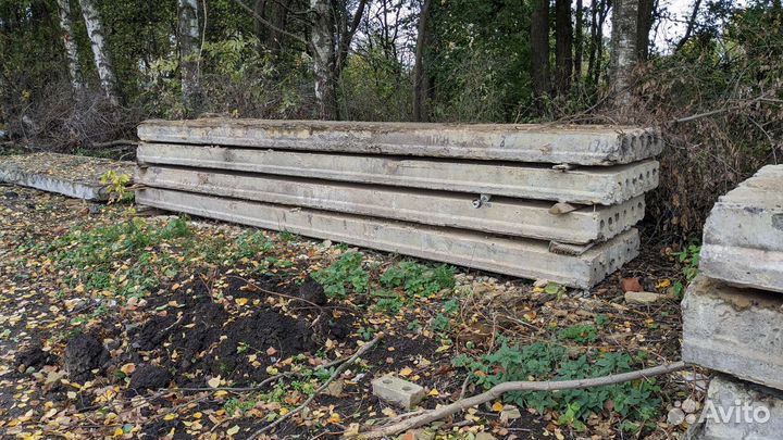 Плиты перекрытия бу