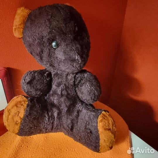 Мишка плюшевый СССР винтаж тедди