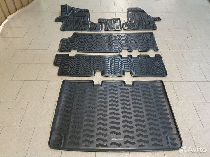 Коврики в салон багажник Volkswagen Caravelle T5