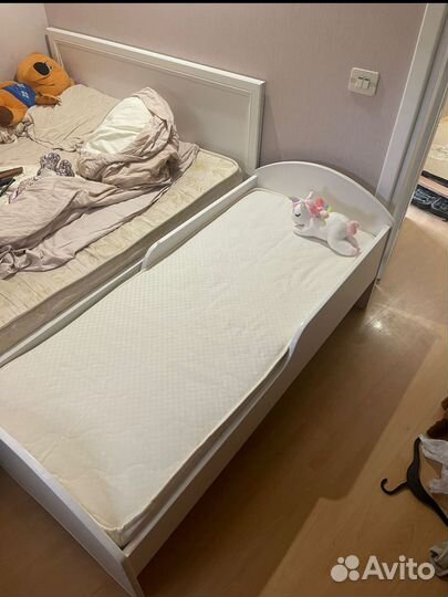 Кровать и матрас 60х140