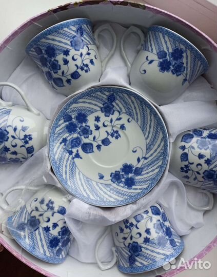 Сервиз чайный, кофейный на 6 персон