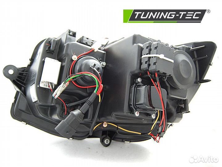 VW T6 15-19 Фары tube light черные