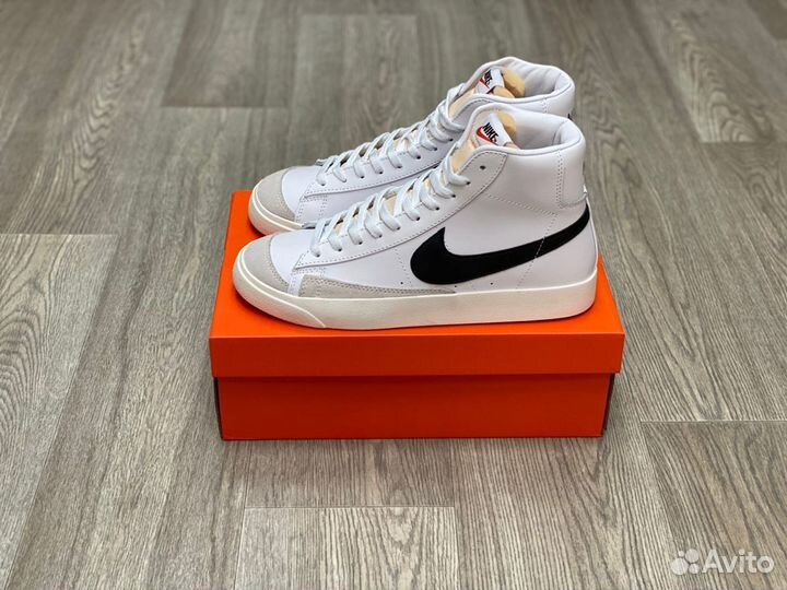 Кроссовки Nike Blazer Mid 77 Vintage White Black