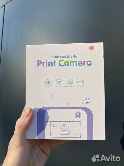Детский фотоаппарат моментальной печати