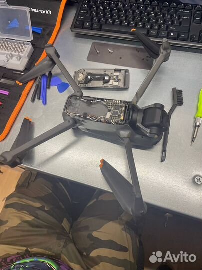 Ремонт квадрокоптеров и техники DJI