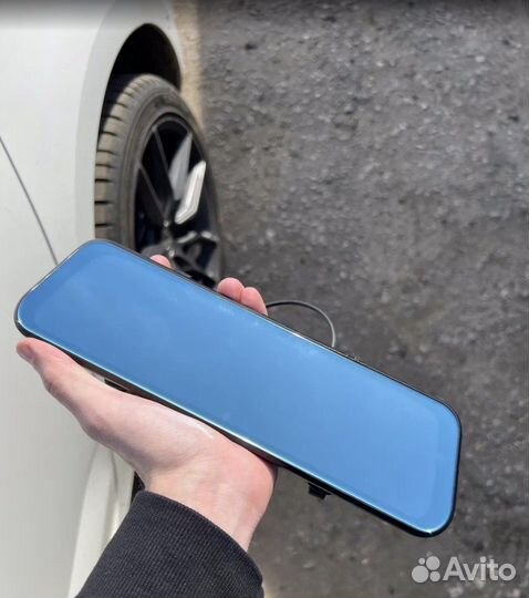 Видеорегистратор зеркало E-ACE A37 с камерой