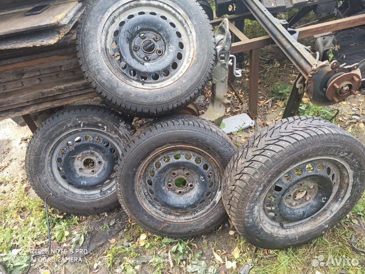 Зимние колеса Volkswagen Polo Skoda Rapid R15