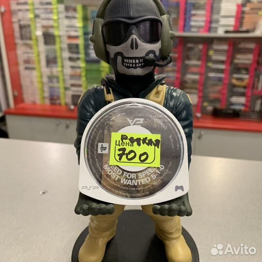 Nfs most wanted 5-1-0 psp редкий