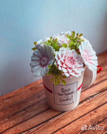 Букет из мыла