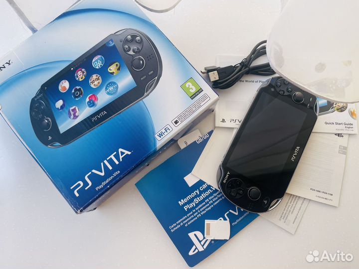 Sony PS Vita прошитая с коробкой