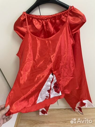 Шёлковые халаты ночнушки размер М новые