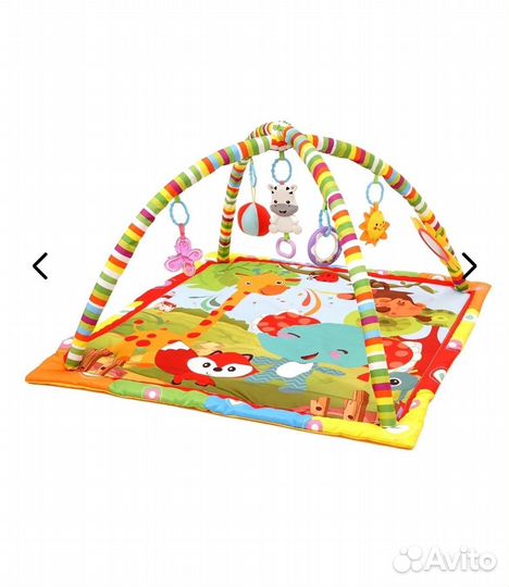 Игровой коврик Huggeland Веселая поляна новый