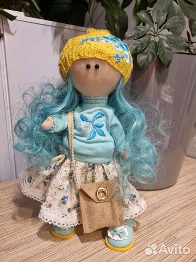 Интерьерная кукла ручной работы