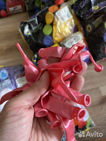 Шары воздушные линколуны разные