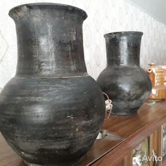 Глиняная крынка