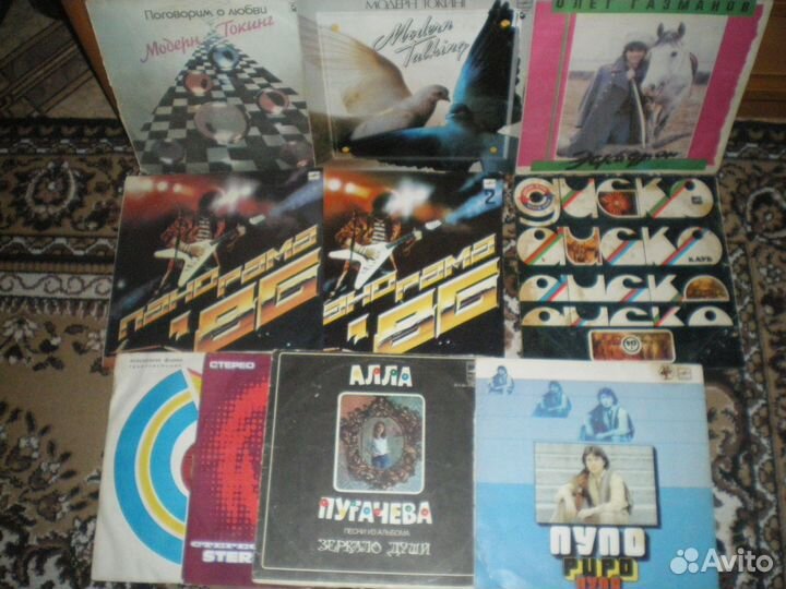 Винилы разные