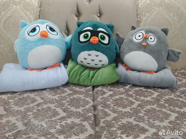 Сова с пледом