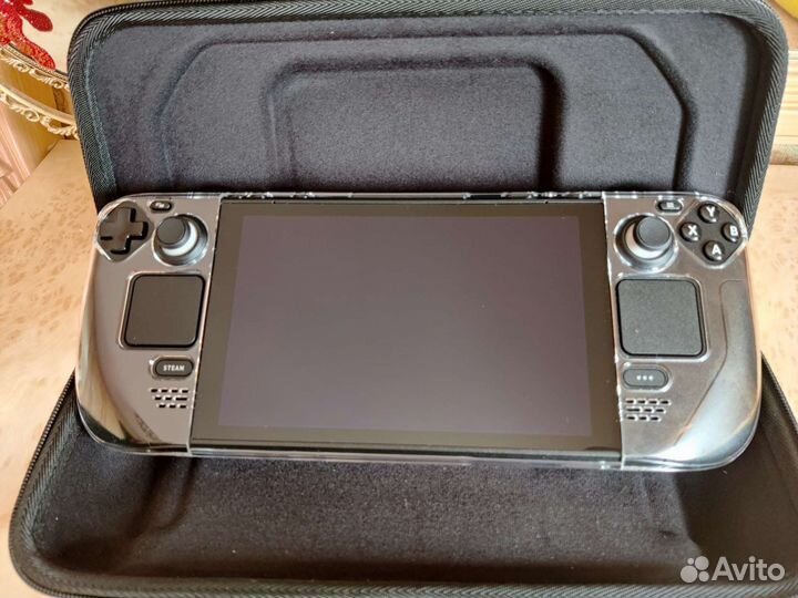 Steam Deck чехол прозрачный пластиковый