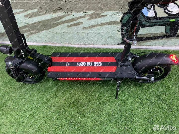 Самокат взрослый электрический kugoo maxspeed