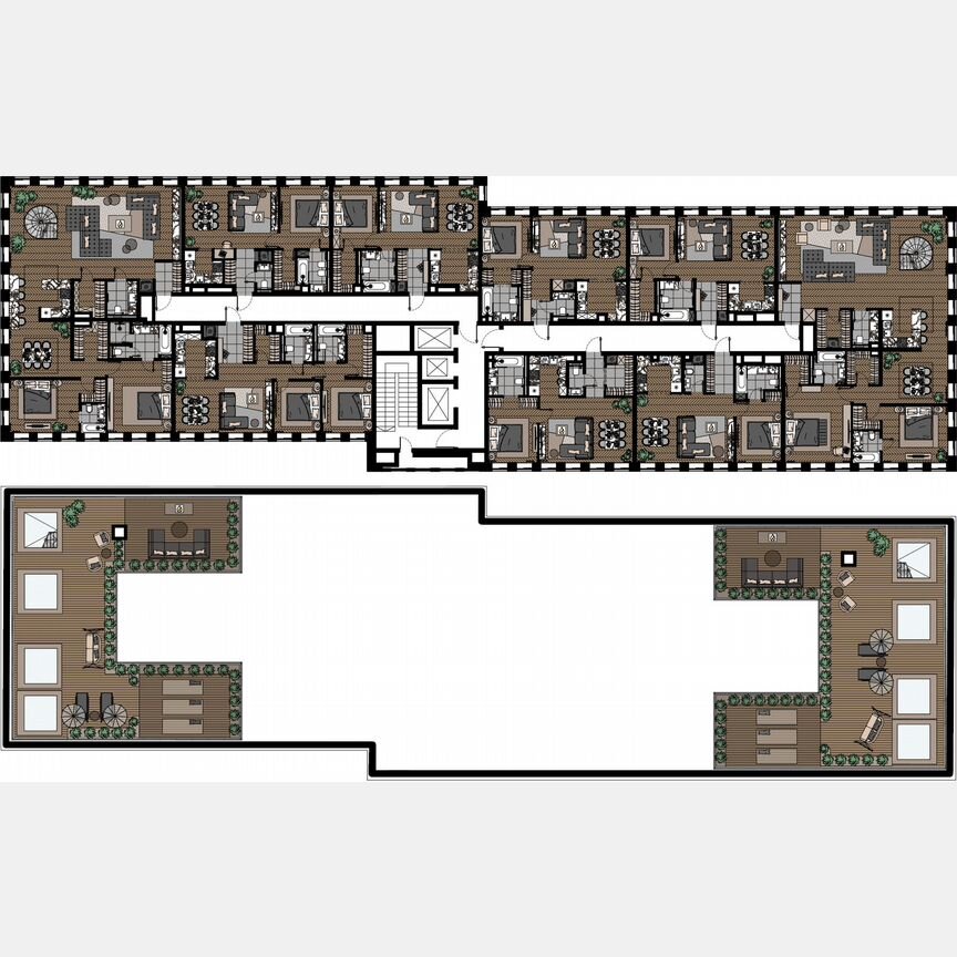 2-к. апартаменты, 148,2 м², 23/23 эт.