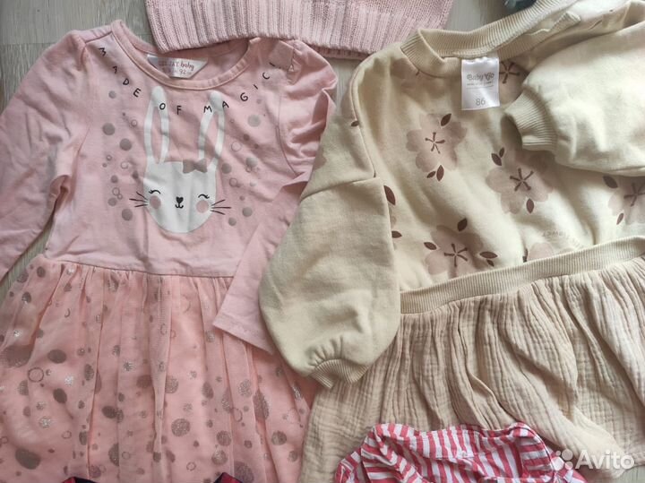 Пакет фирменных вещей на девочку 86 -92 размер