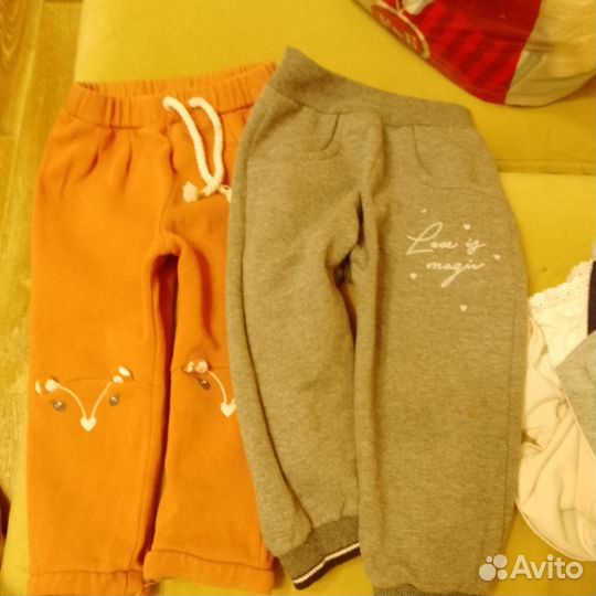 Вещи пакетом для девочки 80 86