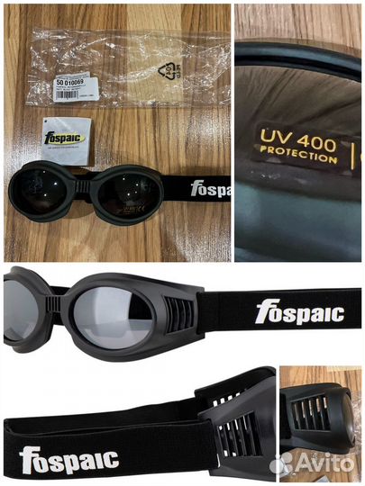 Fospaic Байкерские очки мотоочки мотоциклиста мото